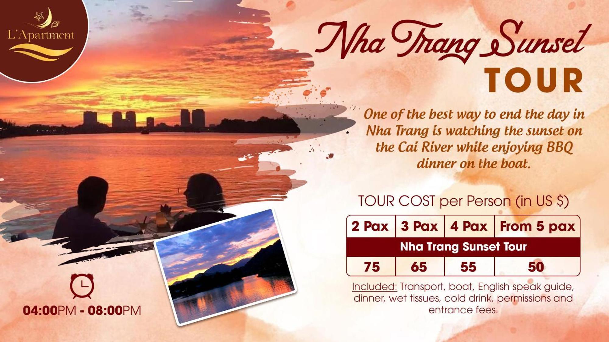 L'Apartment And Signature Nha Trang Tours - Muong Thanh Luxury Khanh Hoa Kültér fotó